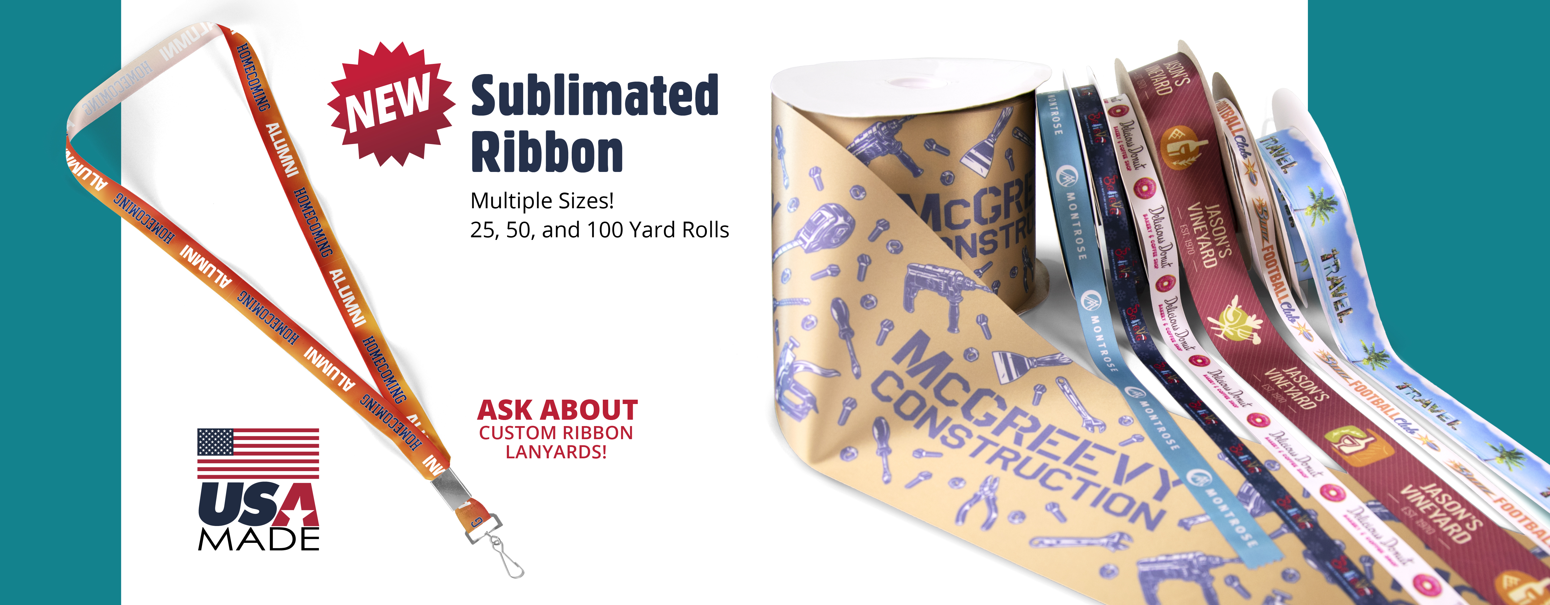 Sublimated Ribbon